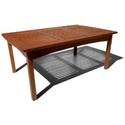 Strathwood Gibranta All-Weather Hardwood Coffee Table - Discount Patio Furniture Buying Guide
