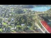 Russell Bay of Islands New Zealand Aerial View
