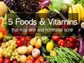 5 Foods and Vitamins to Help Skin and Hormonal Acne Breakouts