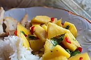 Weight Loss Recipe - Curried Chicken & Mango Salad - DeepArround.com
