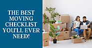The best moving checklist you’ll ever need