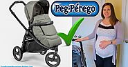 BOOK CROSS ATMOSPHERE PEG PEREGO BABY STROLLER WITH A DIAPER BAG