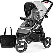 Book Cross Atmosphere Peg Perego Baby Stroller with Bag