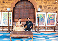 This “Arranged Couple” Photo Shoot In The Royal Tijara Fort Palace Will Make You Believe In Destiny