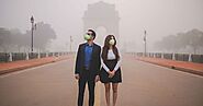 A Wedding Photographer Portrays The Grave Side Of Delhi Air Pollution Through A Thought-Provoking Couple Shoot