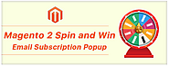 Increase Your Subscription List with Magento 2 Spin and Win extension by Knowband