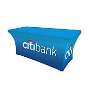 Order Online Custom Tablecloths, Trade Show Tablecloths and more! | Canada