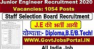 RSMSSB Junior Engineer Recruitment Notification 2020 : Govt Jobs for 1054 JE Posts in India