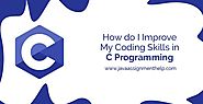 How do I improve my coding skills in C programming?