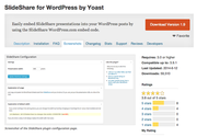 WordPress › SlideShare for WordPress by Yoast " WordPress Plugins