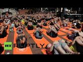 World Domination Summit Yoga Record - 3 in NYC