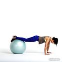 Video: Plank with fitness ball