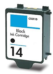 HouseOfToners Remanufactured Replacement for HP 14 (C5011DN) Black Ink Cartridge
