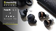 รีวิว : เปรียบเทียบหูฟังไร้สาย PaMu Scroll T3 และ Havit G1