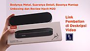 Bluetooth Speaker bahan metal, suara dan bass mantap - Review Havit M20 (Banggood)