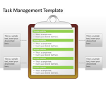 Free Task Management PowerPoint Template - Free PowerPoint Templates - SlideHunter.com