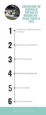 Advantage of sidewalk repair in brooklyn - read these 6 tips