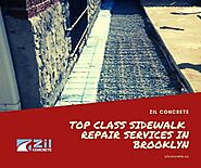 Top Class Sidewalk Repair Services in Brooklyn