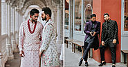 This NRI Gay Couple Are Setting Some Major Groom Goals In Anita Dongre Outfits!