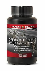 Extreme Muscle Growth Pills - Deer Antler Plus 550mg - Elk Velvet Extract 1B 739862251649 | eBay
