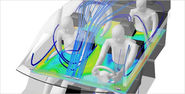 Applying Computer Aided Engineering to Design Automotive Interiors