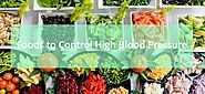 Control blood pressure through nutrients