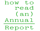 Financial Statements - Guide to an Annual Report