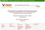 An Ingredient based Recipe Search Engine - Recipe Puppy