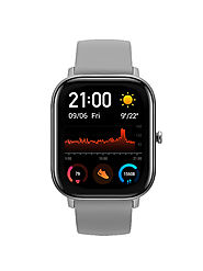 Buy Amazfit Unisex Grey GTS Smartwatch A1914 - Smart Watches for Unisex 11302740 | Myntra