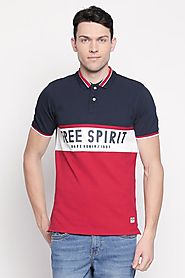 Bare Denim Men Graphic Printed Navy T Shirt - Selling Fast at Pantaloons.com