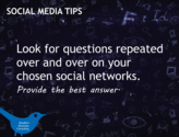Look for questions repeated over and over on your chosen social networks. Provide the definitive answer.