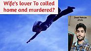 Wife's lover To called home and murdered? Hindidailylatestnewspaper -