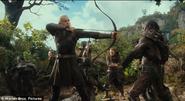 Orlando Bloom learned archery for two whole months before he started filming.