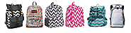 Best Chevron Backpack for School - Girls Backpacks in Pink Blue Purple Green and more