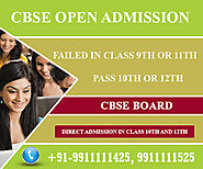 CBSE Open school Admission form 10th/12th last date 2021-2022 Delhi.