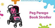 PEG PEREGO BOOKLET BABY STROLLER BABY TRAVEL SYSTEM WITH DIAPER BAG