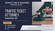 Traffic Ticket Attorney Snellville, GA