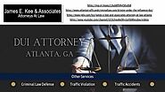 DUI Attorney Atlanta, GA