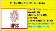 MPSC RECRUITMENT – पुलिस भर्ती 2020 | total 806 vacancies