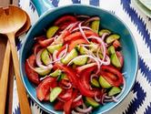 Tomato, Onion, and Cucumber Salad Recipe