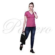Passero Cotton Jersey Top | Smart Top For Women & Working Girls