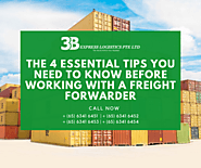 The 4 essential Tips you need to know before working with a Freight Forwarder