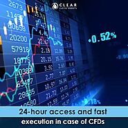 24-hour access and fast execution in case of CFDs