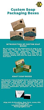 Custom Soap Packaging Boxes