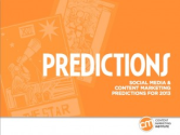 Social Media and Content Marketing | Predictions for 2013