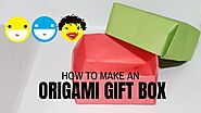 Origami GIFT BOX | How to make a paper gift box