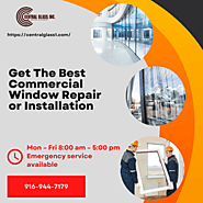 Get The Best Commercial Window Repair or Installation