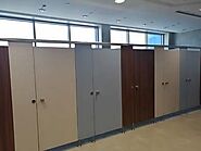 HPL Toilet Cubicles, Urinal Partitions and HPL Lockers in UAE - MBT Technical Services