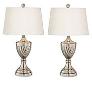Pacific Coast Silver Plated table lamps -Buy Discounted Gift Cards Online