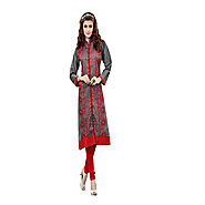 embroidery kurtis are so fashionable